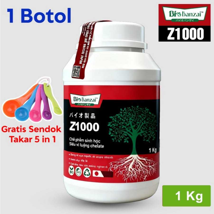 Bio banzai Z1000 kemasan 1 KG + Bonus sendok takar berlaku kelipatan