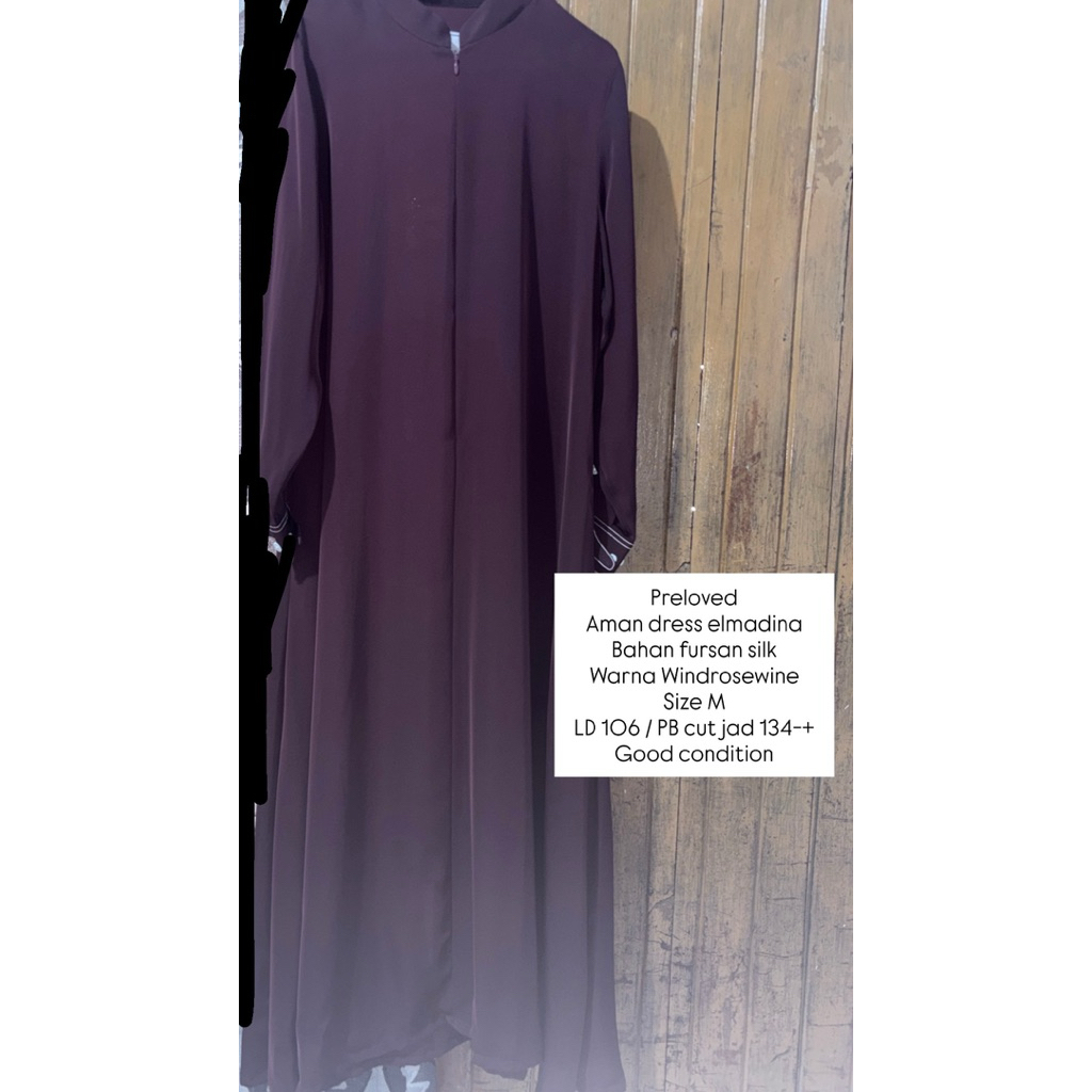 Preloved aman dress elmadina