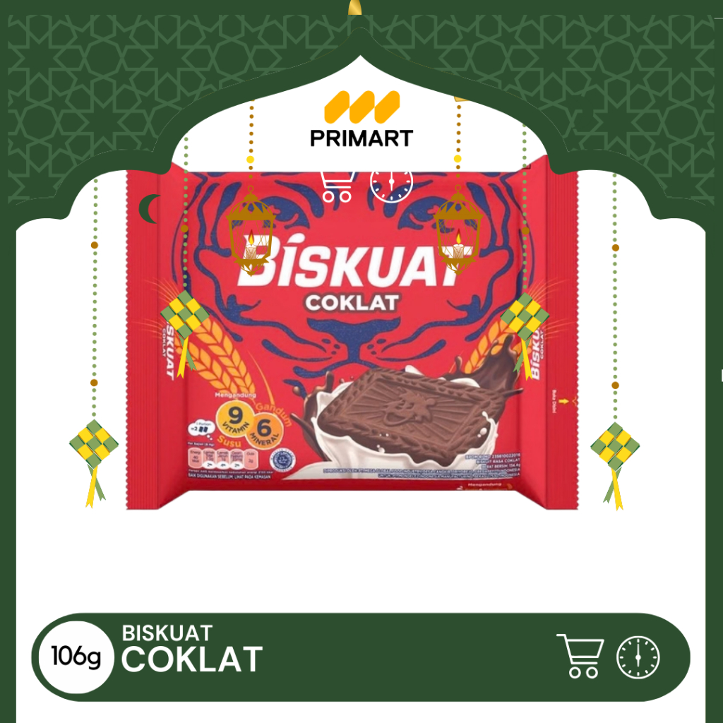 Biskuat Biskuit Coklat 106 gram