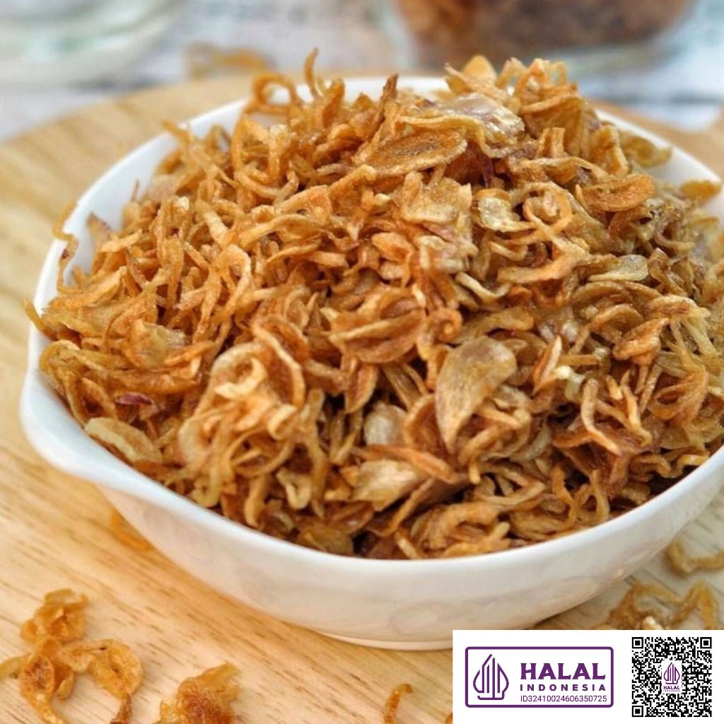 100gr Bawang Goreng Murni Tanpa Tepung/ Bawang Goreng Asli/ Bawang Goreng Premium/ Bawang Goreng Sup