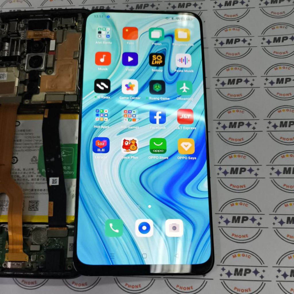 LCD TOUCHSCREEN OPPO RENO 2F AMOLED ORIGINAL COPOTAN
