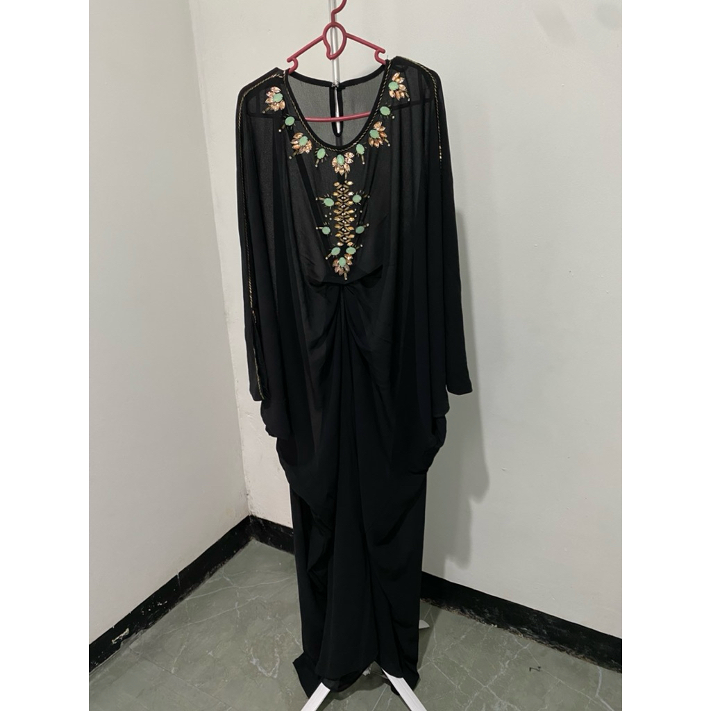 [PRELOVED] Kaftan Raisa Kaftan Wanita Simpel Ceruty Premium