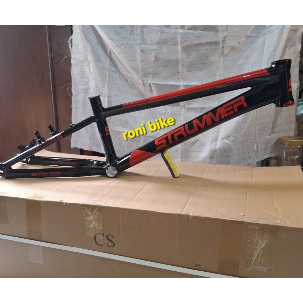 Frame BMX STRUMMER CROSS 1.5 Alloy 20 inch semi Internal kabel routing- Bmx Race Street