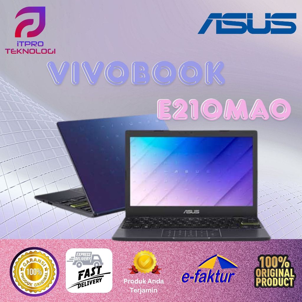 ASUS E210MAO Caleron N4020 8GB 512GB 11.6" HD W11 + OHS