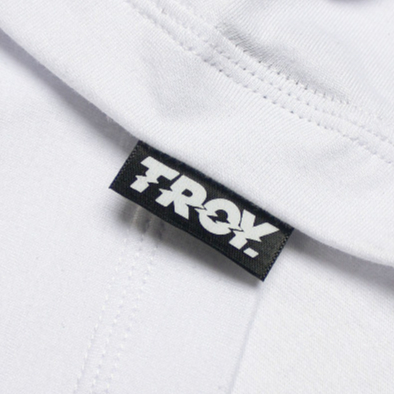 Troy Company Polo Wangky Tshirt White Black Buzee - Kaos Kerah Putih Hitam WKD 3275