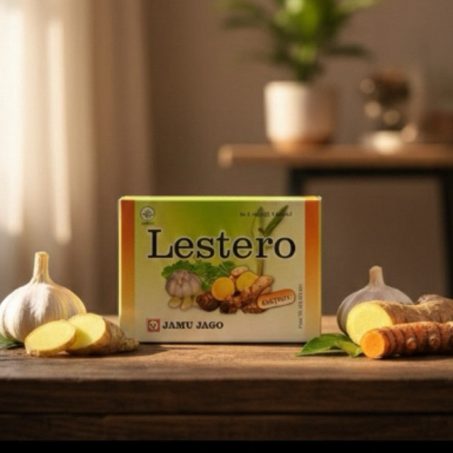 Jamu Herbal Lestero isi 5 Strip 4 Kapsul