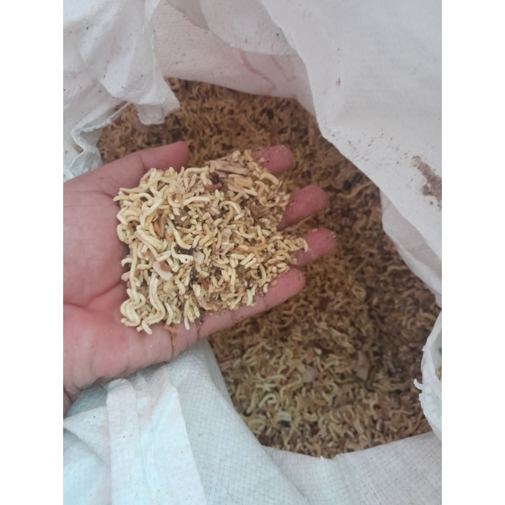 mie riject untuk pakan ternak ukuran 1 kg