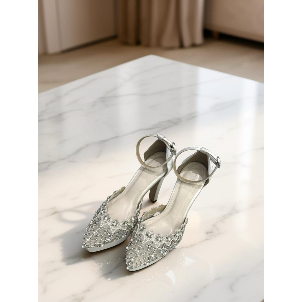 SEPATU PERNIKAHAN - CAVA PRIVE WEDDING SHOES HEELS