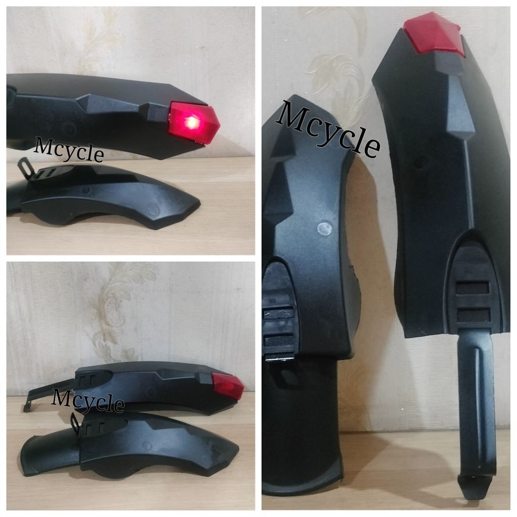 Spakbor Lampu sepeda anak-anak 12-16-18 inch harga sepasang depan belakang
