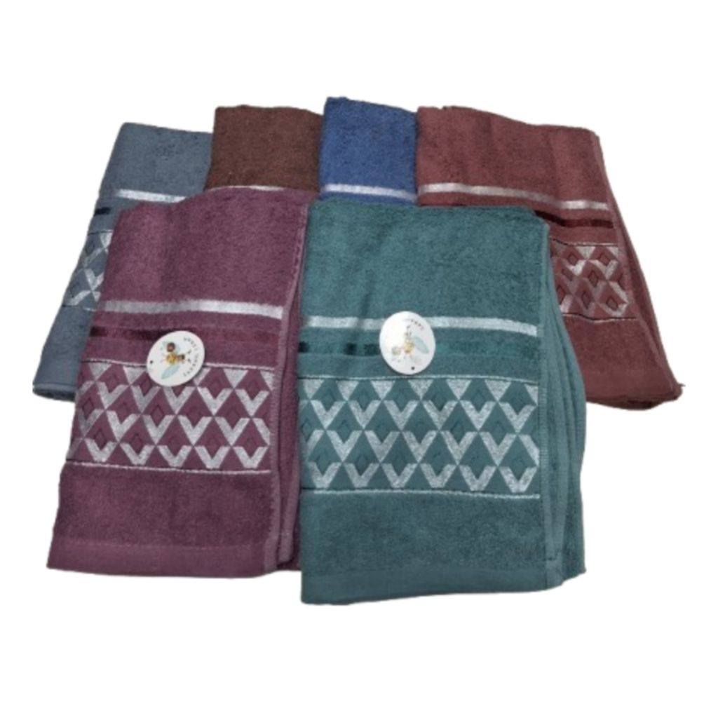 (70x135)Handuk Dewasa Sarang Lebah/Handuk Mandi Sarang Lebah