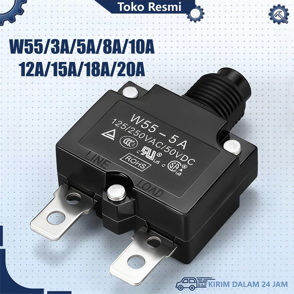 Overload Kontaktor Untuk Kuoyuh Wokema Overcurrent Overload Protection Device 3A/5A/8A/10A/12A/15A/1