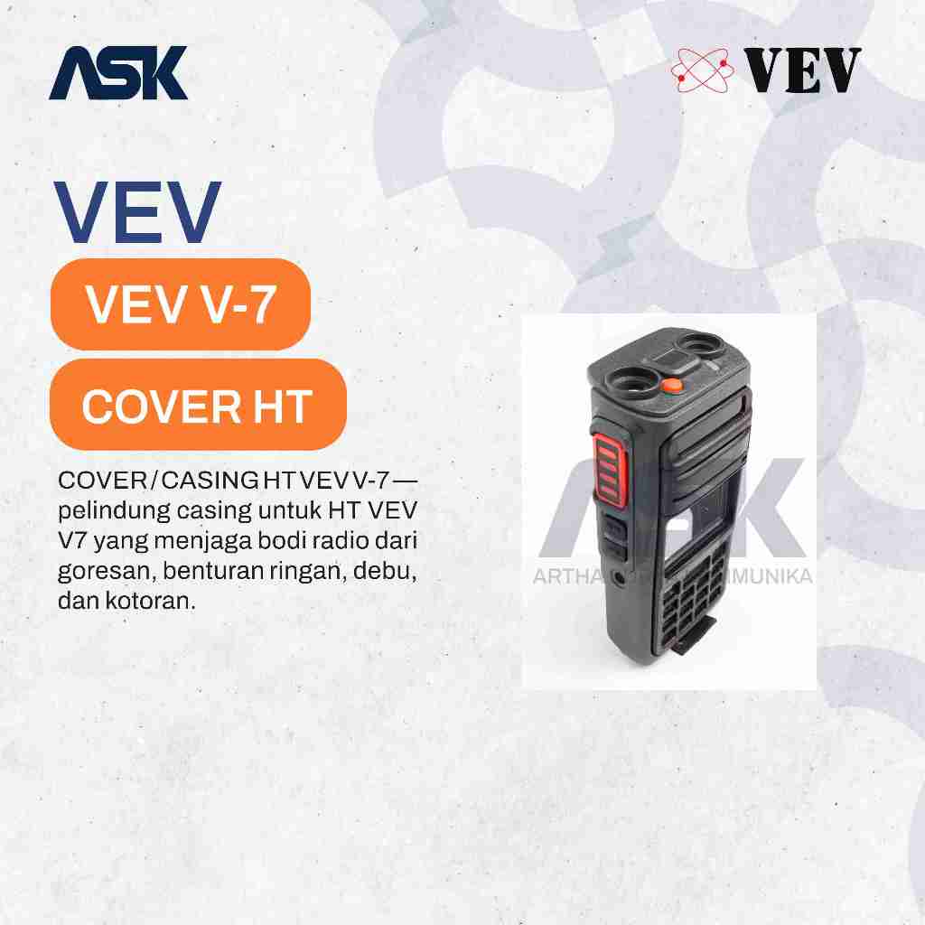Cover Handy Talky V7 VEV / Casing HT V-7 VEV