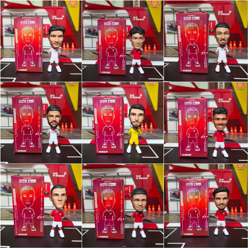Mainan Figure Timnas Indonesia Alfamart Official Merchandise