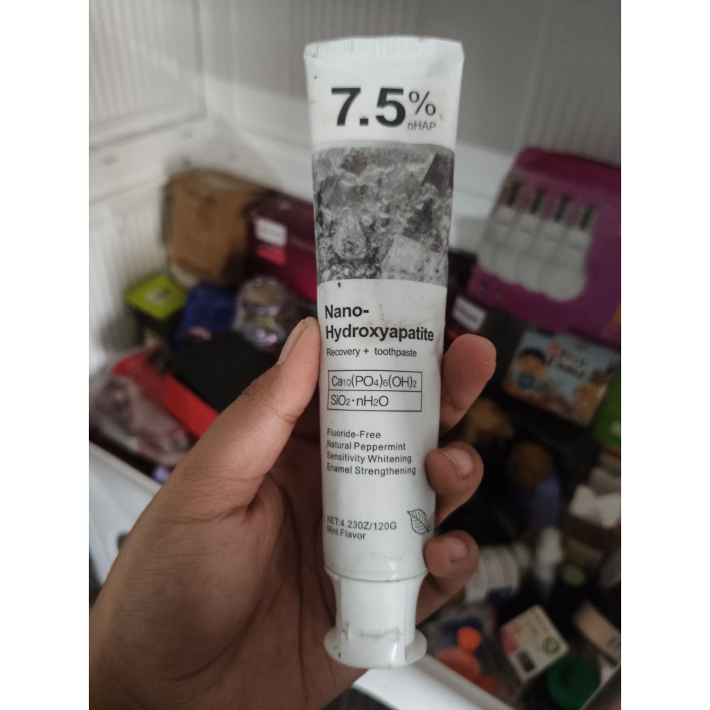 Nano-Hydroxyapatite 7.5% nHAP Toothpaste - 120g