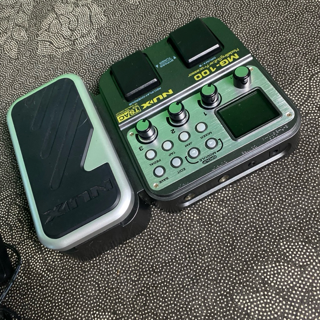 efek gitar nux mg100 mg-100