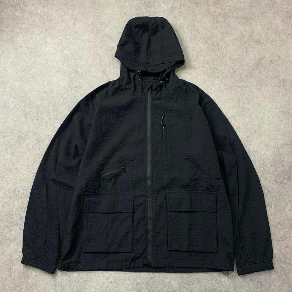 DIMITRI BLACK HOODED JACKET Fb 04