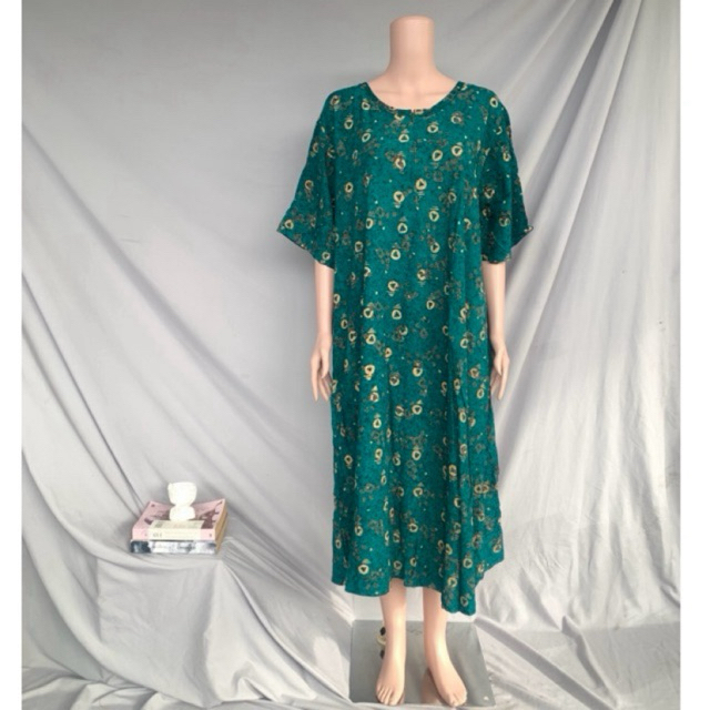 Daster Jumbo Ld 130 Batik Cap Pekalongan | Daster Jumbo Batik Gieva