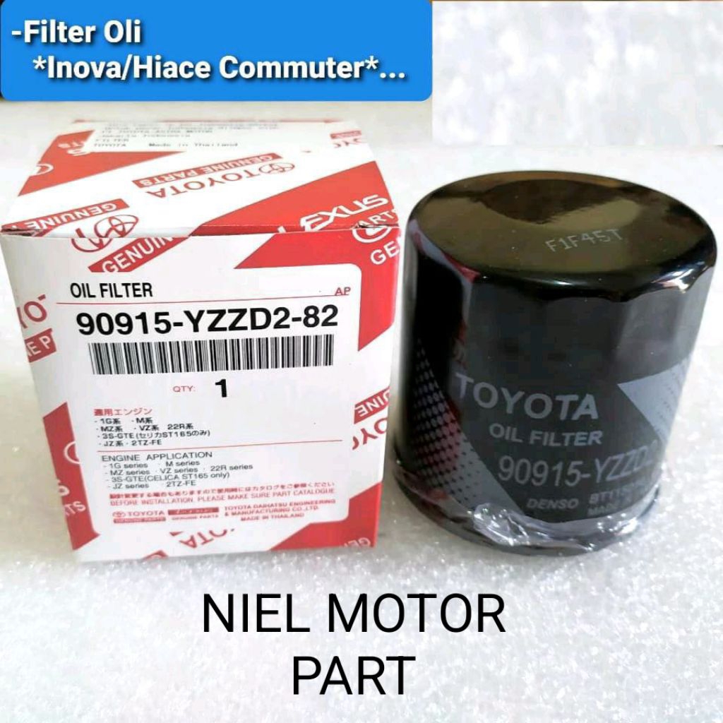 filter oli innova hiace commuter original