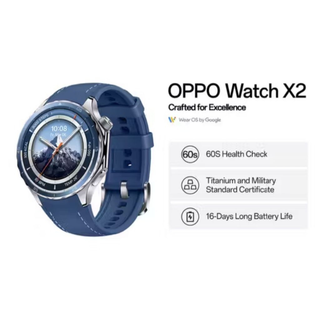 Oppo Watch X2 Baru smartwatch (BARU)
