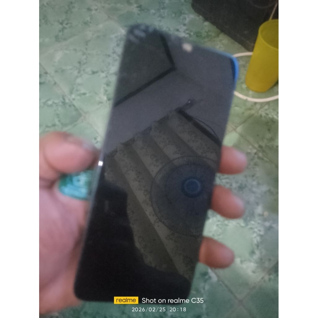 Lcd +Frame Copotan Realme 5i