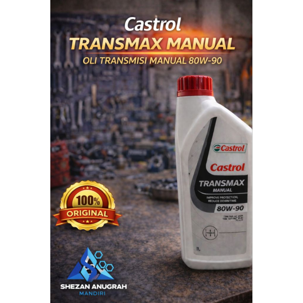 Castrol Transmax Manual 80W-90 1L Oli Transmisi Mobil