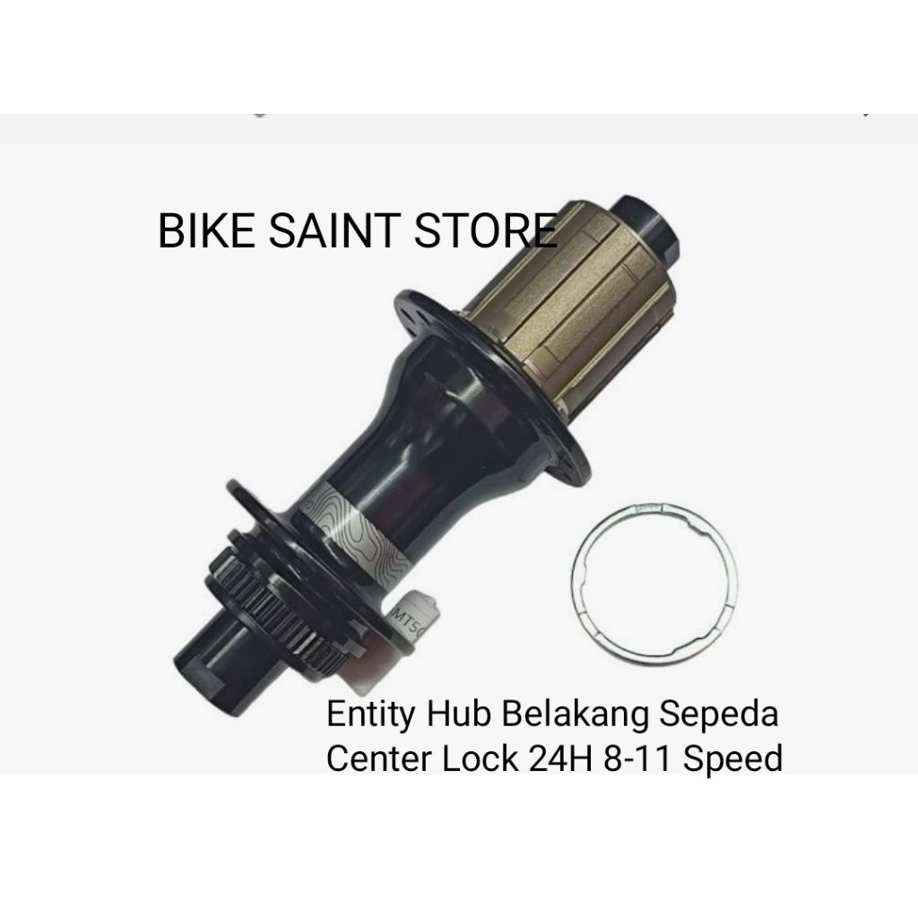 Entity Hub Belakang Sepeda Center Lock 24H 8-11 Speed