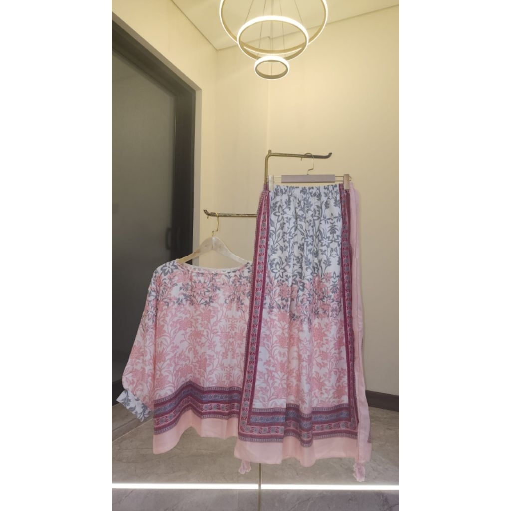 Setelan BKK/ Baju bangkok/ one set BKK/ baju bohemian/ setelan bohem/baju bali/ baju pantai/ baju im