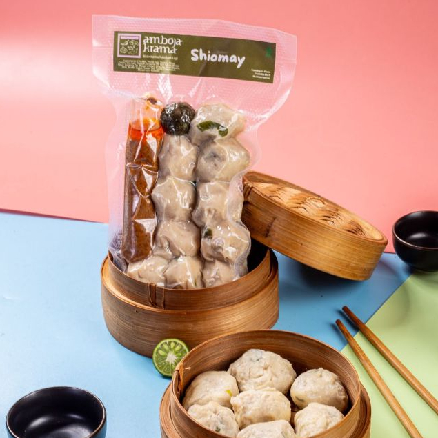 Amboja Krama - Shiomay Siomay Ayam Shiomay + Bumbu Kacang 10 pcs