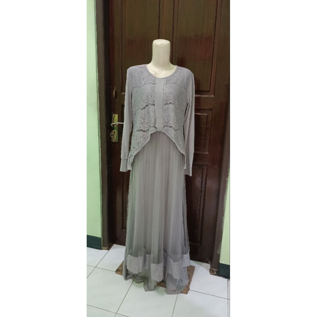 Preloved Gamis Pesta Gaun Pesta
