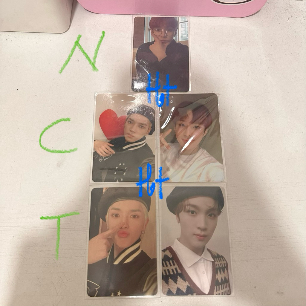 OFFICIAL - Photocard NCT127 Neozone N C T ver Taeyong Doyoung Jungwoo Haechan