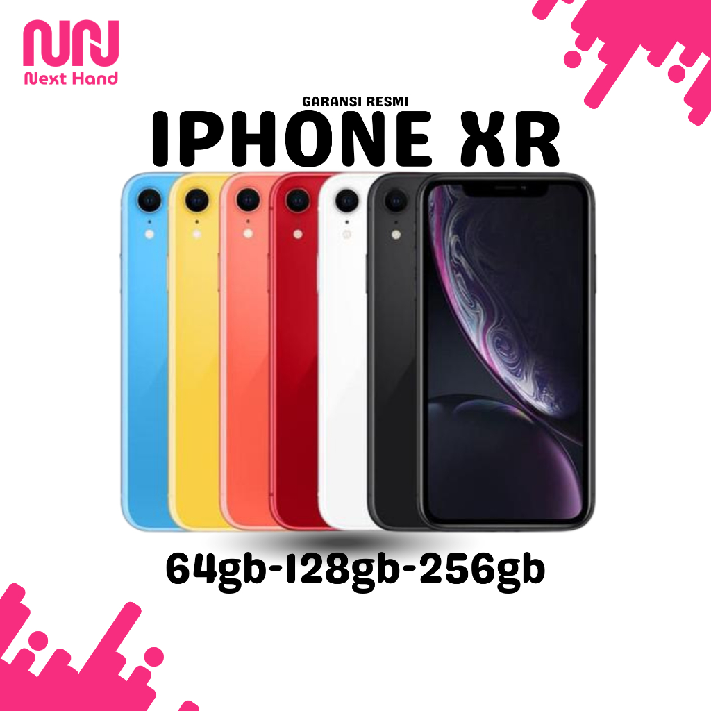 IBOX | iPhone XR 64GB | 128GB | 256GB Second Mulus Bergaransi