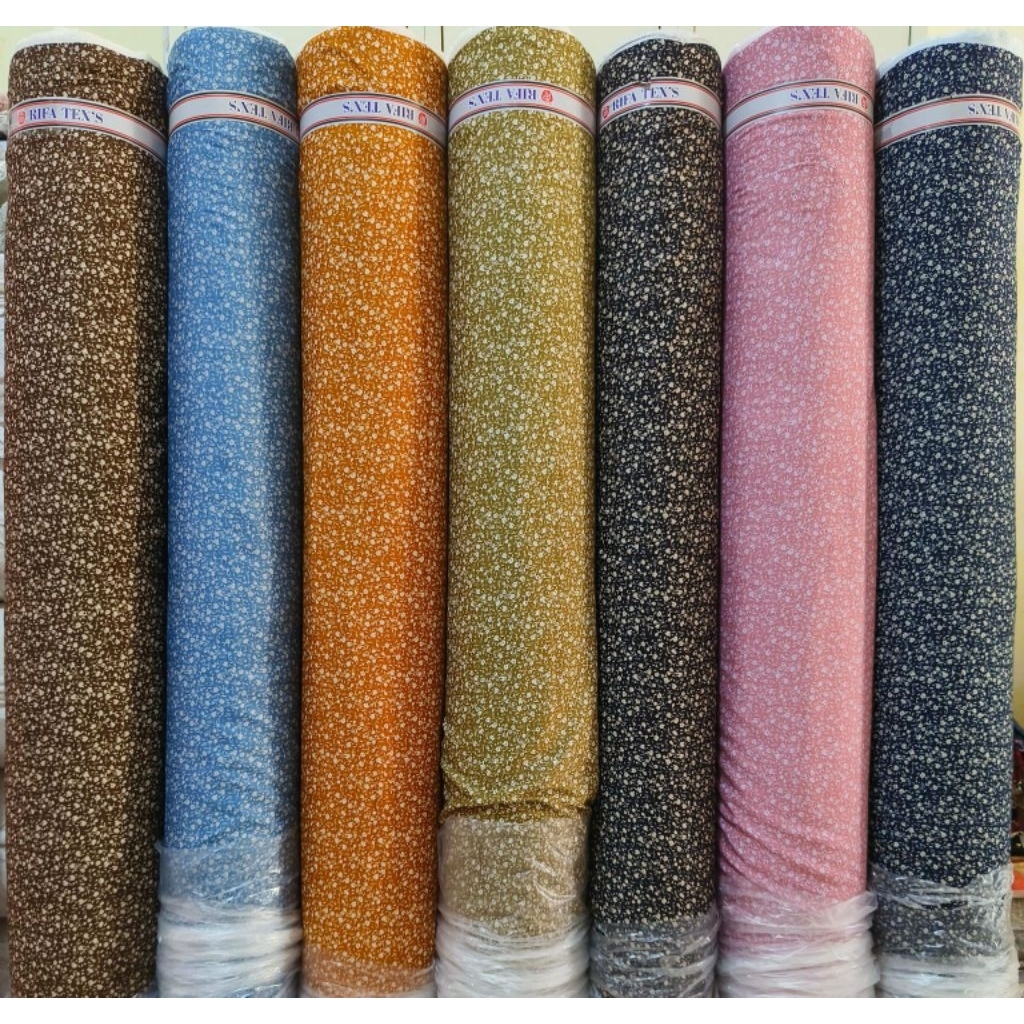 [ Harga/0.5"Meter ]_Kain Katun Rayon Viscose Premium import//Kain Rayon Viscose//Kain Rayon premium/