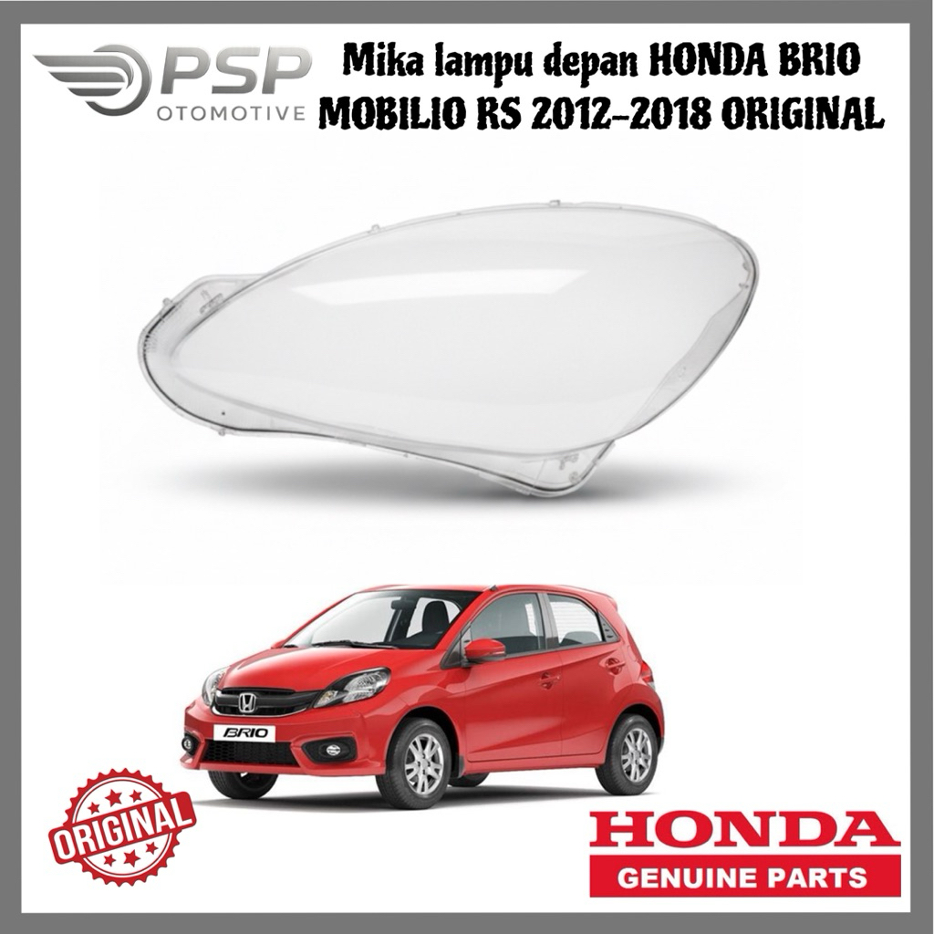 mika headlamp lampu depan Brio mobilio tipe RS 2012 2013 2014 2015 2016 2017 2018 original kanan ata