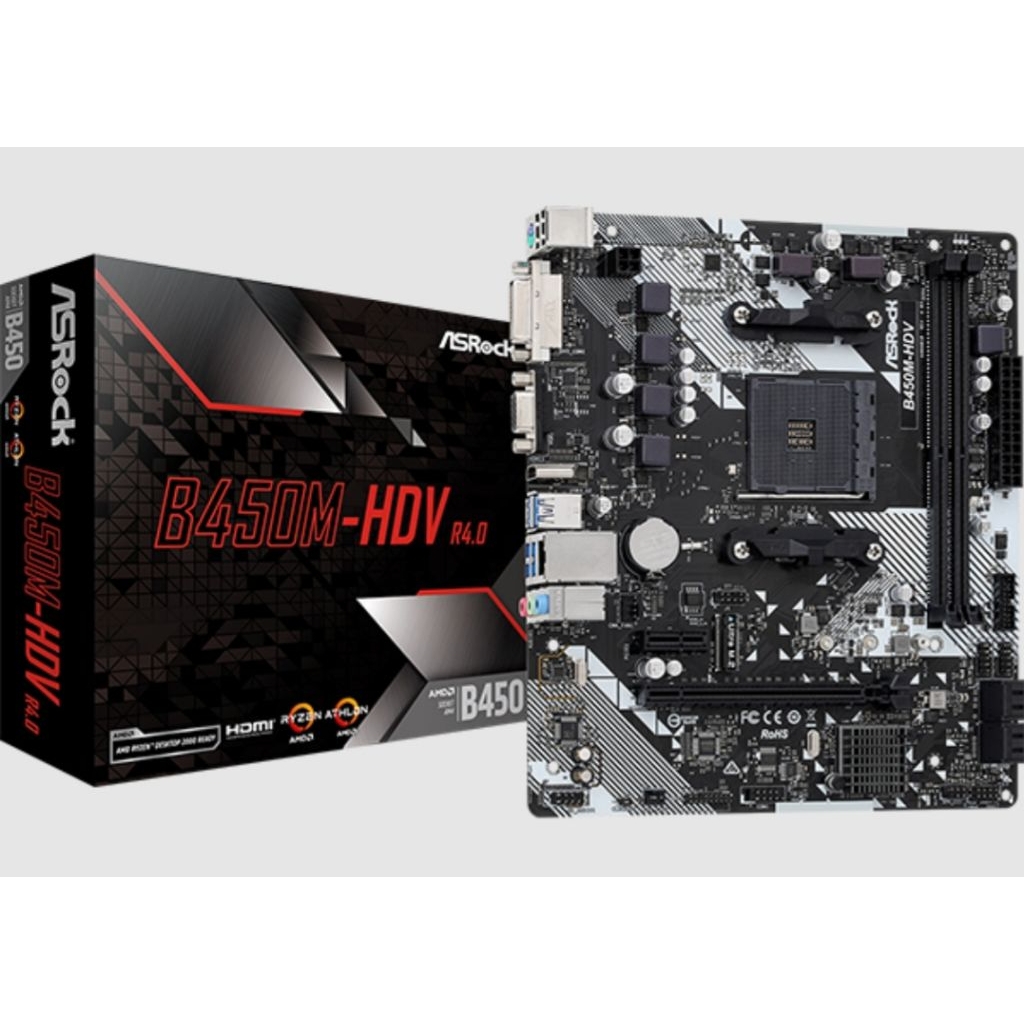 Motherboard Asrock B450M-HDV