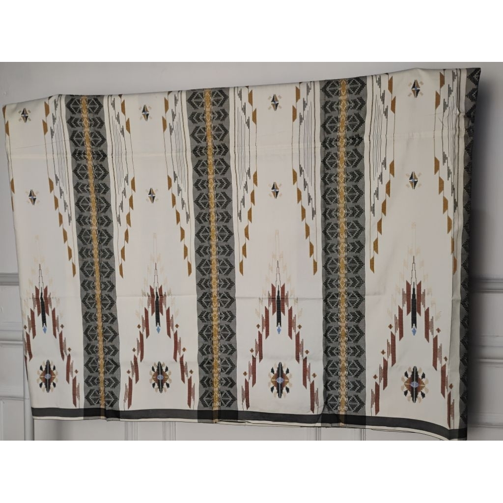 Sarung BHS SGE GOLD Full Sutera Putih