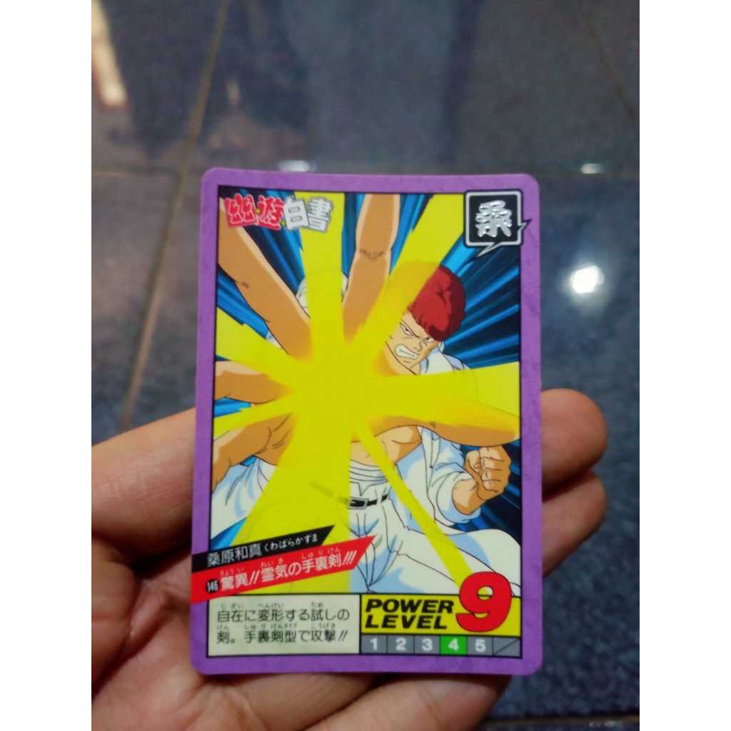 Vintage Kartu Yuyu Hakusho ORI