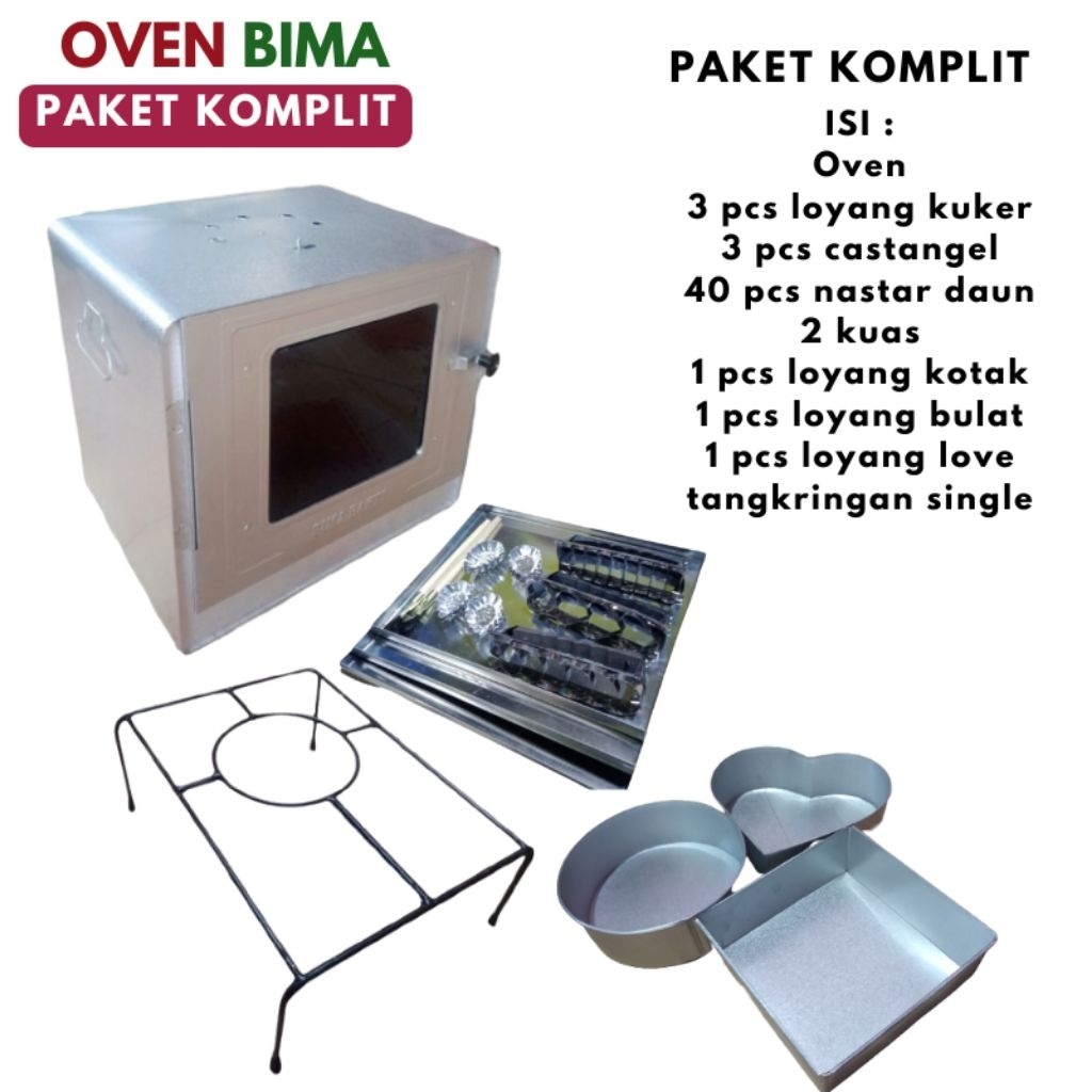 OVEN KOMPOR BIMA /oven bima 3 susun / oven bima murah / oven bima/ oven kompor banyak varian