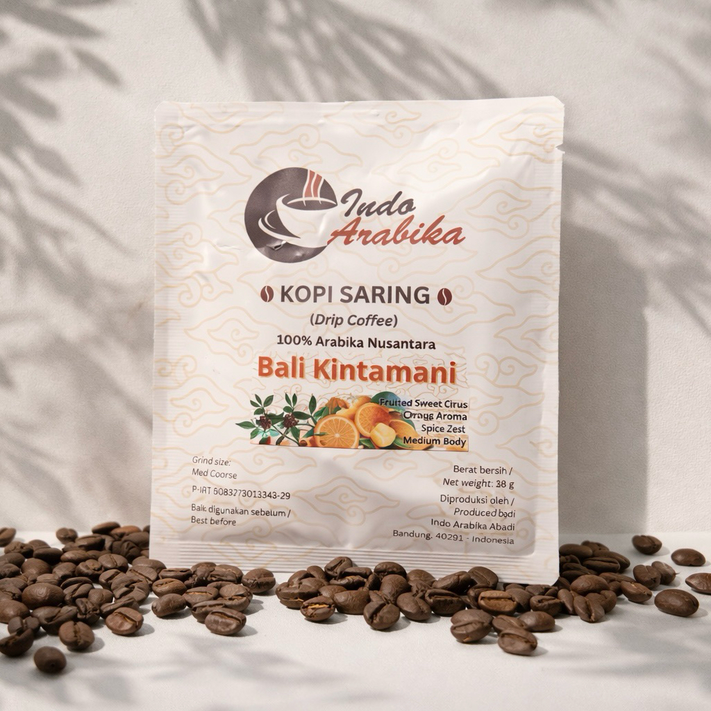 Arabica Coffee Bali Kintamani Kopi Arabika Kopi Filter Sachet