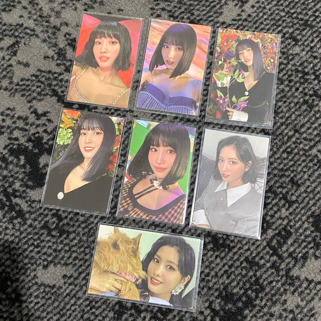 twice momo ewo eyes wide open official pc album photocard