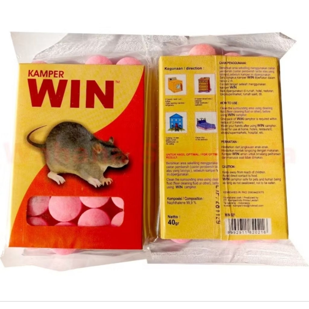 WIN kamper/ kapur barus anti tikus