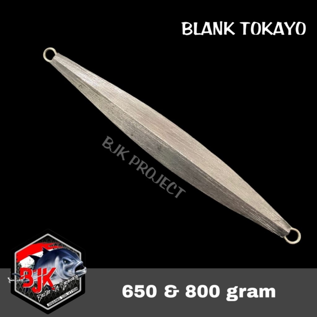 BLANK METAL JIG TOKAYO III 650g & 800g SIAP EPOXY UMPAN PANCING BJK PROJECT