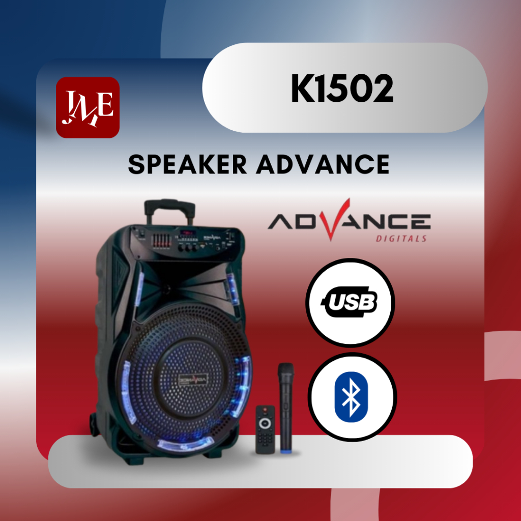 Speaker Advance K1502 Bluetooth Portable