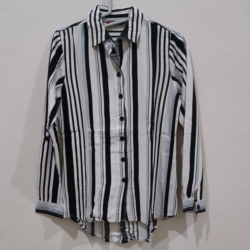 Kemeja Salur AKO Preloved