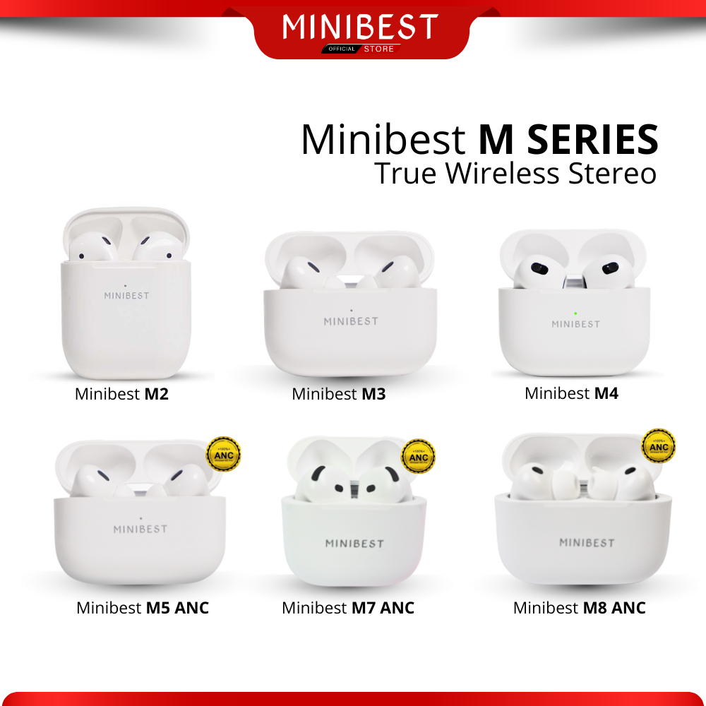 Minibest M Series TWS Earphone Headset Bluetooth All Generation