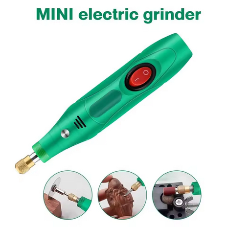 mini gerinda mini grinder poles 12v DC mata poles gerinda mini set
