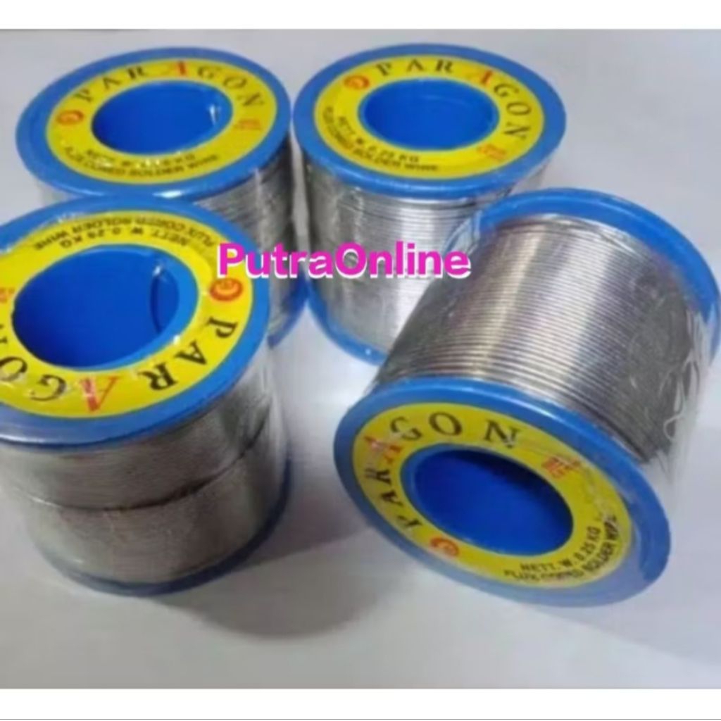 Timah Paragon ORI 1kg isi 4roll Timah / Timah Solder Paragon ORI 1kg isi 4rol Timah