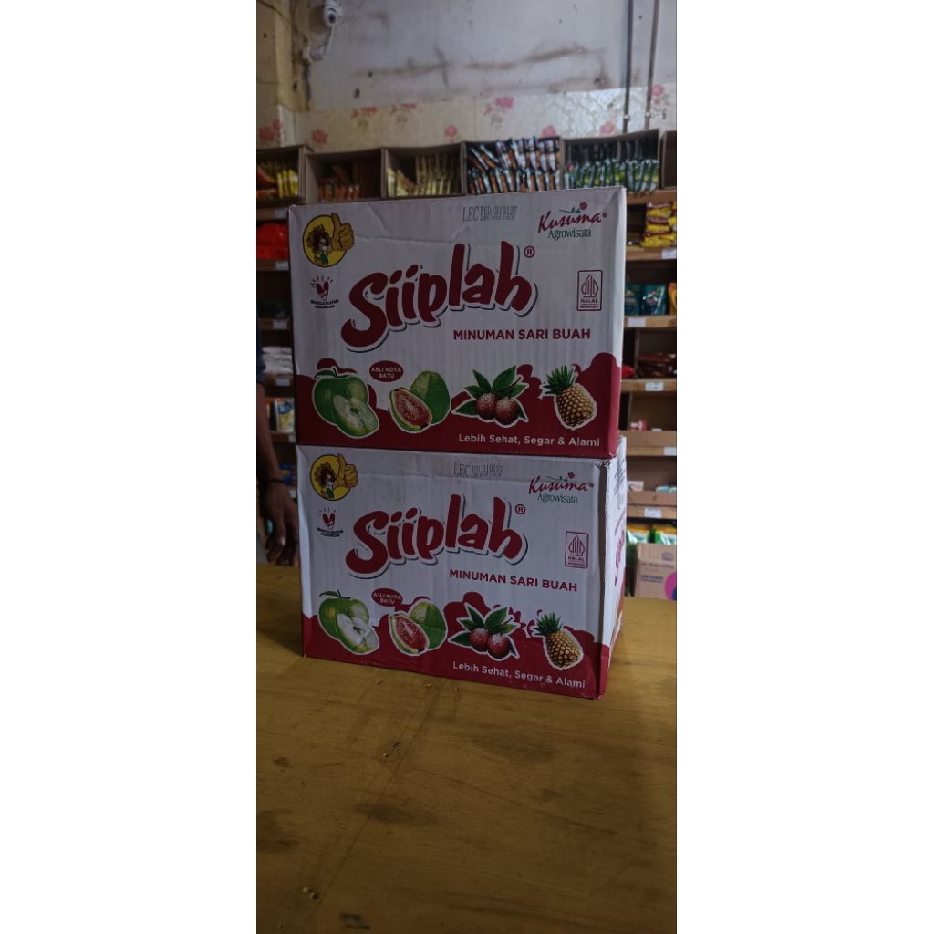 Siplah minuman kemasan gelas