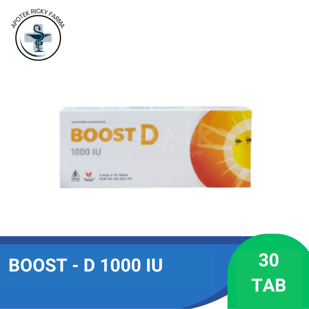 BOOST D VITAMIN D3 1000 IU