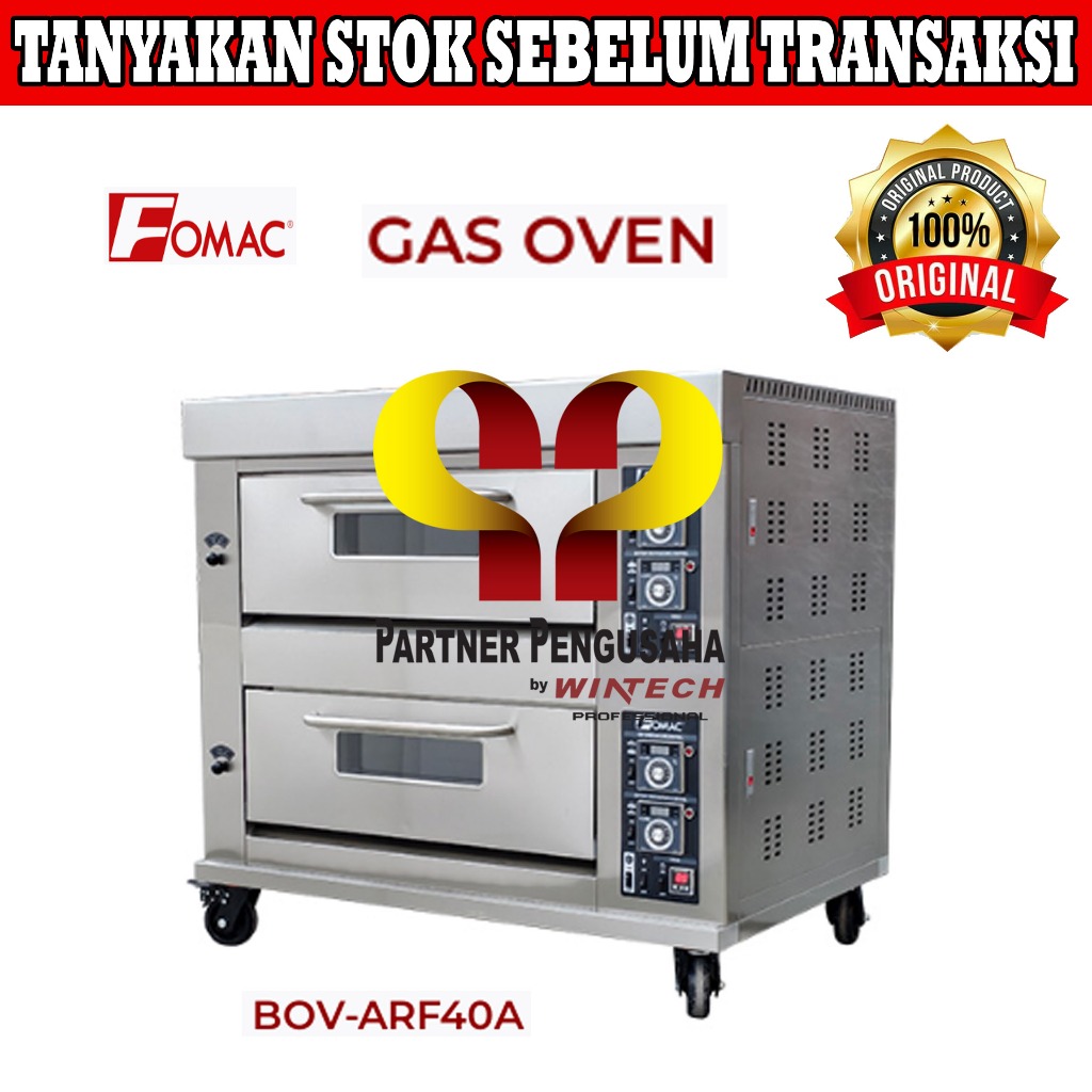 FOMAC BOV-ARF40A Gas Oven / Oven Gas Pemanggang Roti / Oven Analog