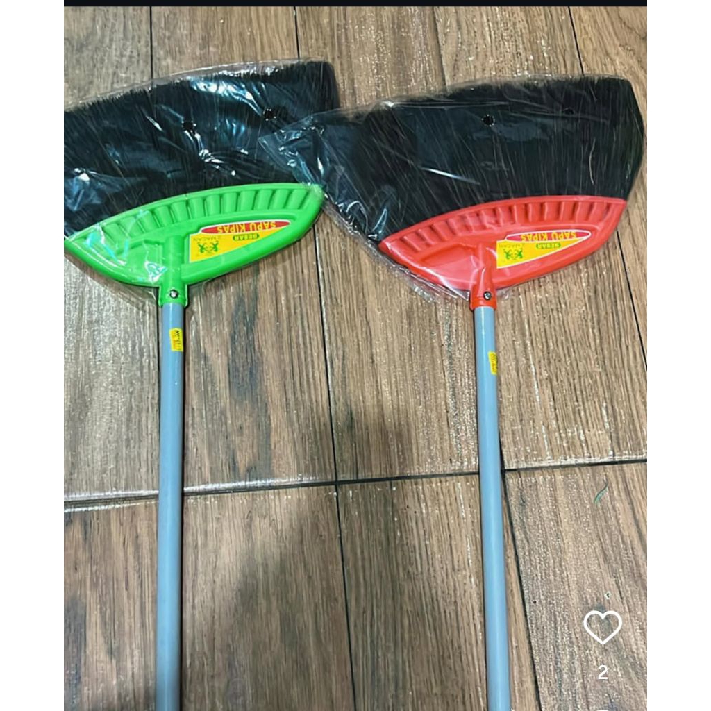 Sapu Lantai Kipas 2 Macan Sapu Ijuk Sapu Kipas Besar,Kipas Kecil Co